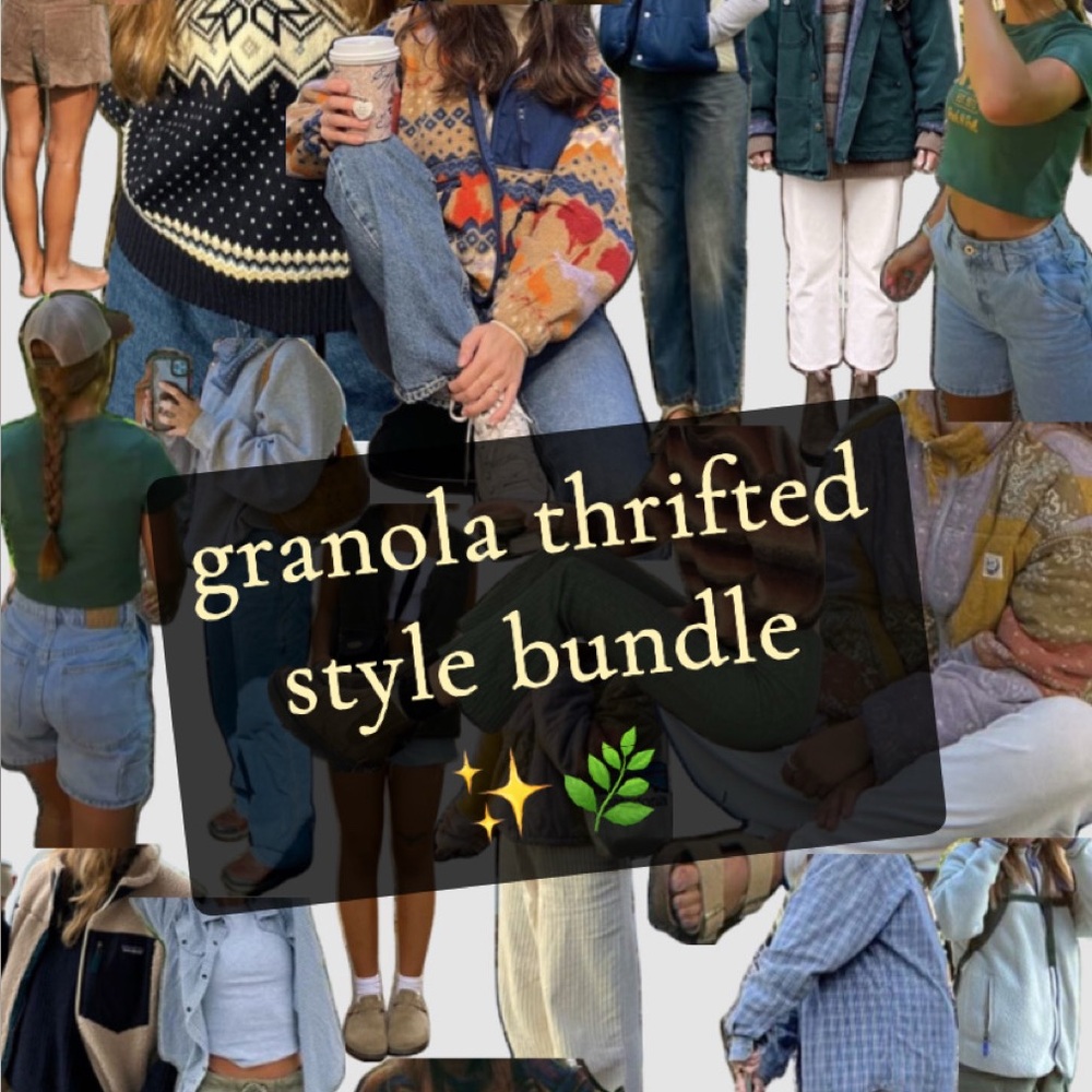 💕 granola thrifted custom style box!! 4 - 5 ITEMS✨